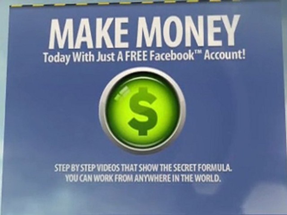 Make Money Online With Facebook