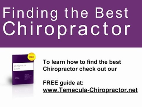 Temecula Chiropractor - How Does Chiropractic Work?