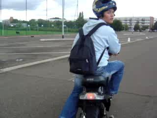 moi en roue