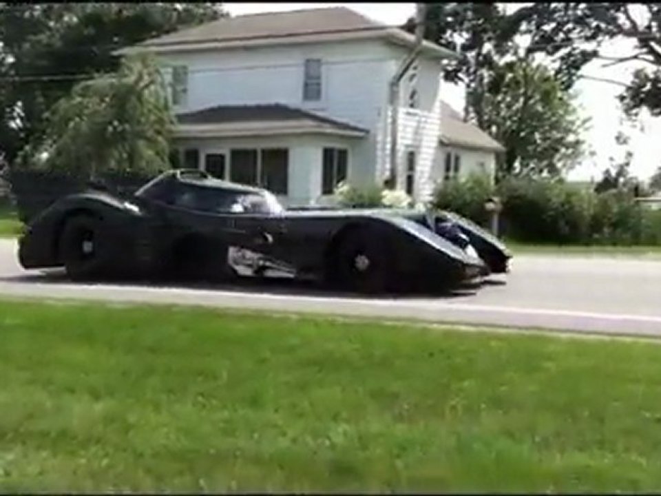 Möchten Sie das weltweit einzige Turbine-Powered Batmobil See