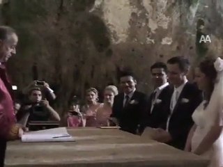 MAĞARA KİLİSESİNDE EVLENDİLER