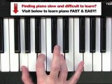 Easy Piano Chords - G Major Chord - Beginner Tutorial