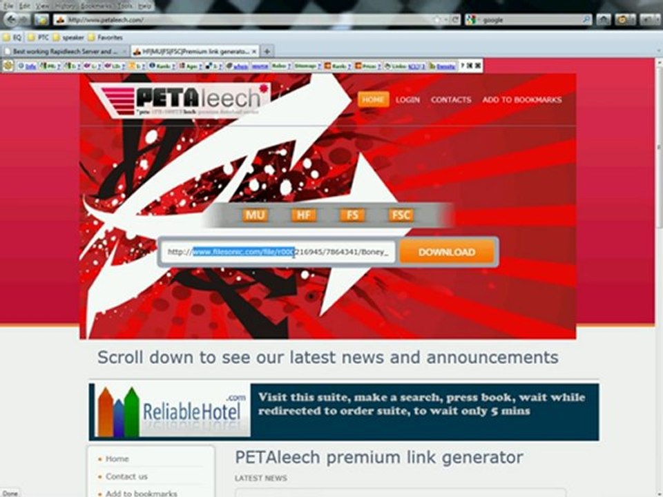 Best working premium link generator top list