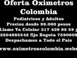 Despachos Nacionales de (oximetros) (pediatricos)