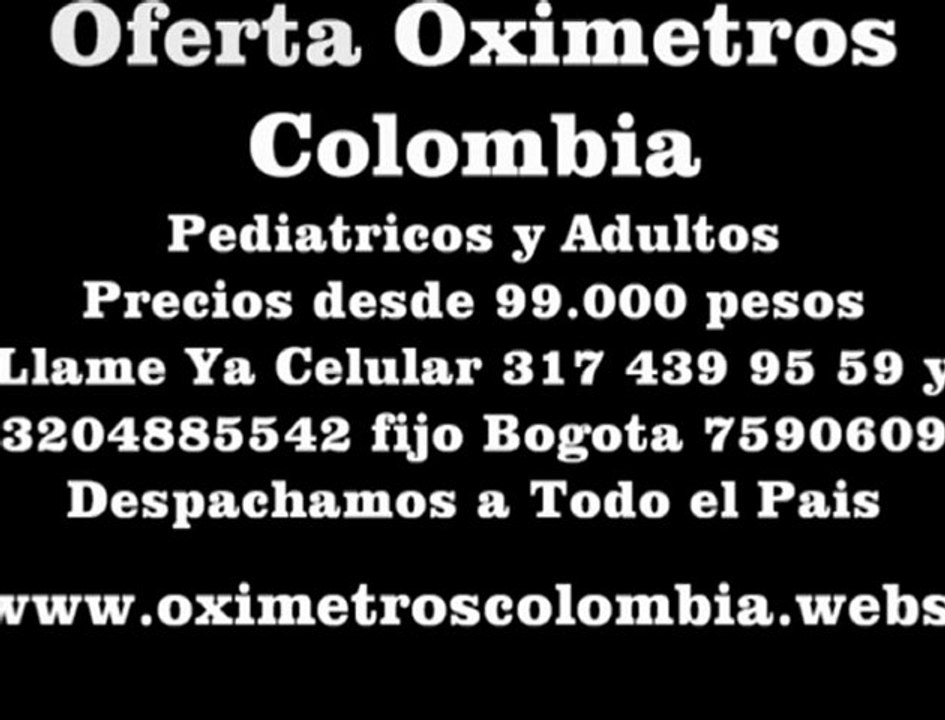 Promocion (oximetro pediatrico)