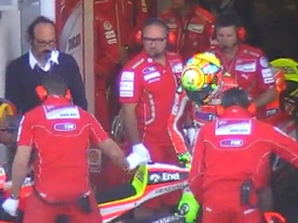 ROSSI PADOCK LE MANS FRANCE MOTO GP 2011