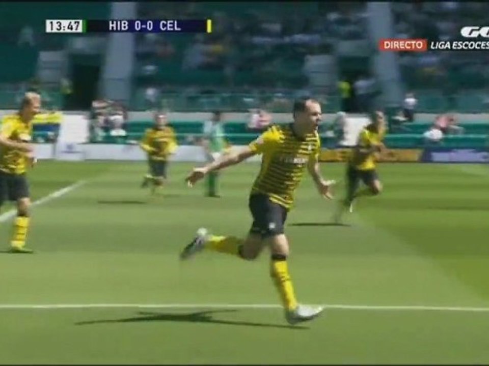 Hibernian 0-2 Celtic F.C. Highlights 24/7/11 HD