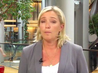 Libye :  Analyse de Marine Le Pen