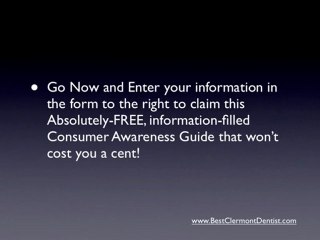 When Should You Go See Your Clermont Dentist