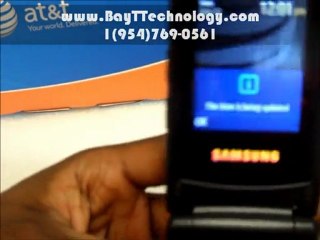 Samsung Rugby II SGH-A847 - How to Install SIM Card and Battery-2ND