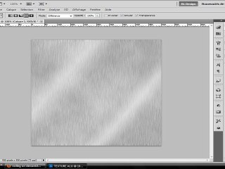 Tuto 1- réalisation d'une texture d'aluminiun ( photoshop )
