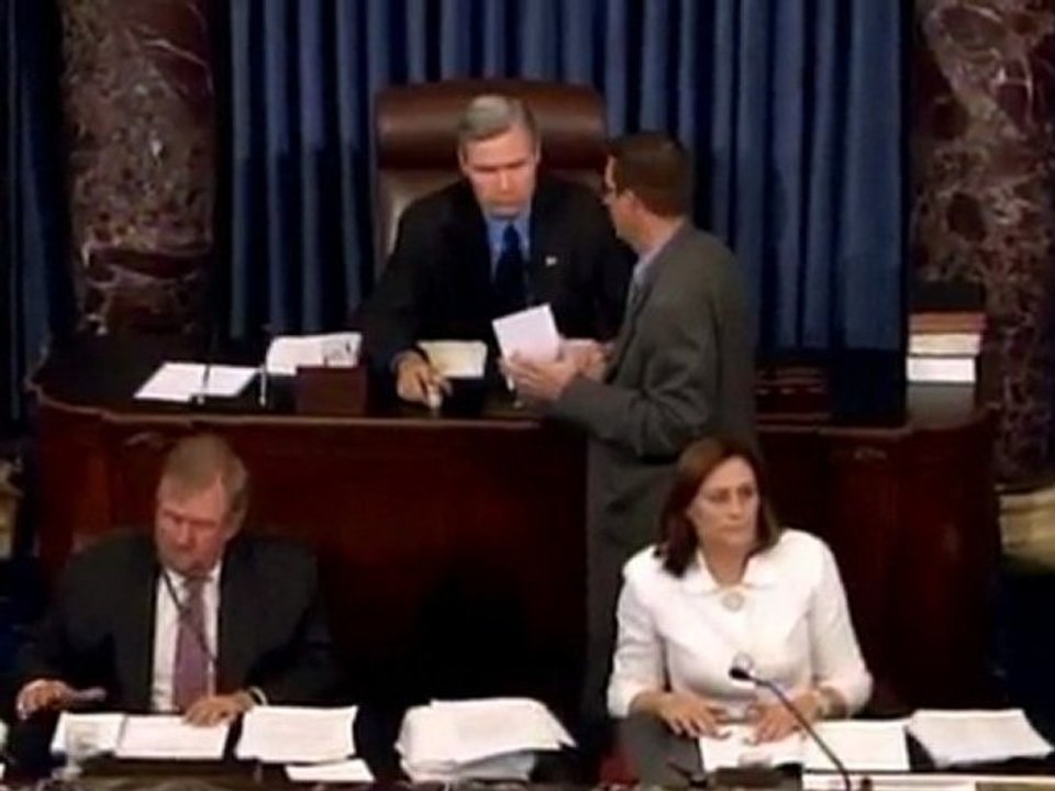 Senate votes to end debate on Democrat debt package