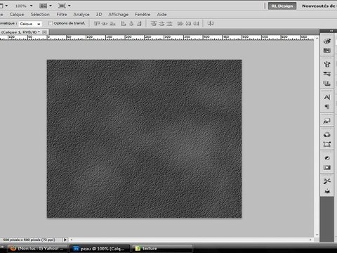 Tuto 3- réalisation d'une texture de béton ( photoshop )