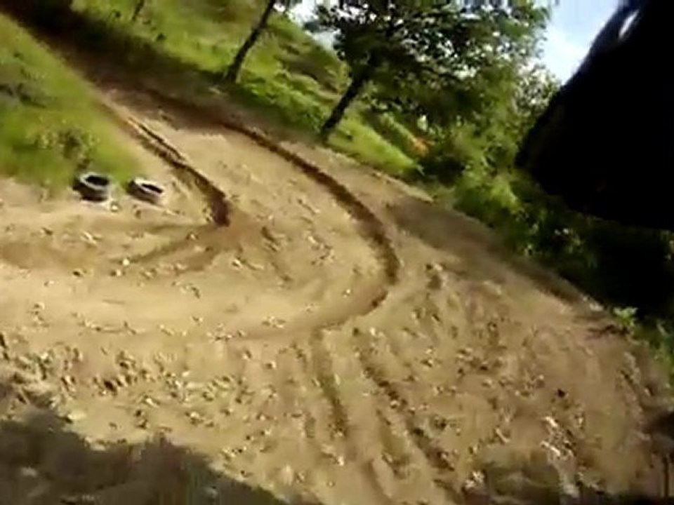 Training Tête de guiche Ramonchamp 250 two stroke Moto cross 31/07/2011 Caméra embarquée part 2