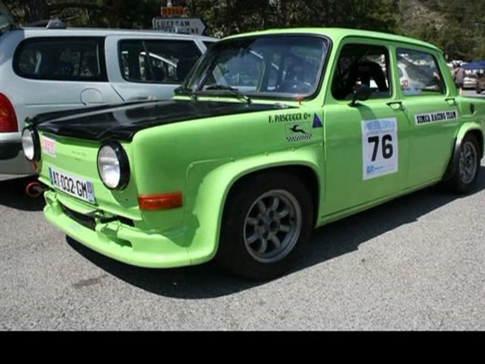 11ème Montée Historique de Lucéram 26/06/2011 Franck Pascucci Simca Rallye 2 Groupe II