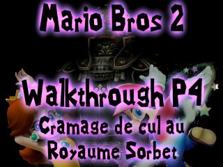 Walkthrough-Speedrun - Super Mario Bros 2 - P4 - Cramage de cul au Royaume Sorbet