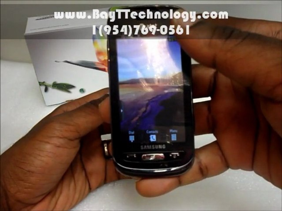 Samsung Solstice SGH-A887 - How to install SIM Card and Battery- 2ND