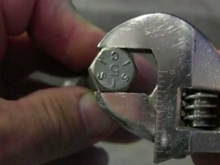 Adjustable Wrench, proper use
