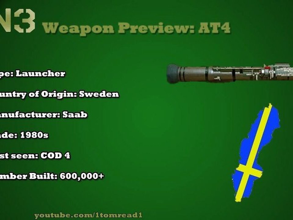 Modern Warfare 3 - Gun Information - RPG- 7 + AT4 | Episode 17