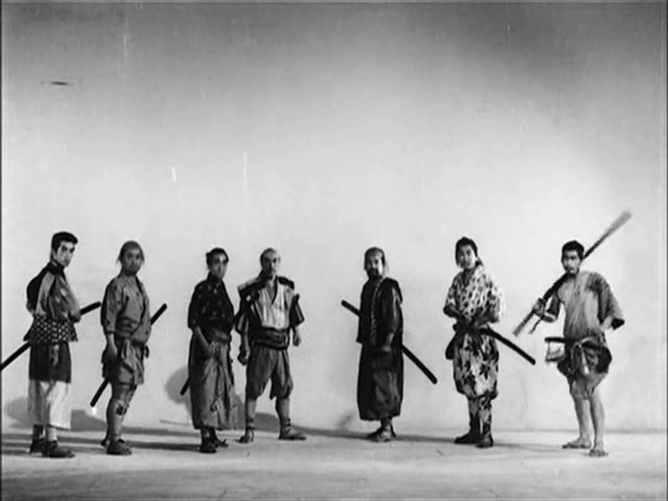 Les sept samourais - trailer inédit - Akira Kurosawa (bande annonce)