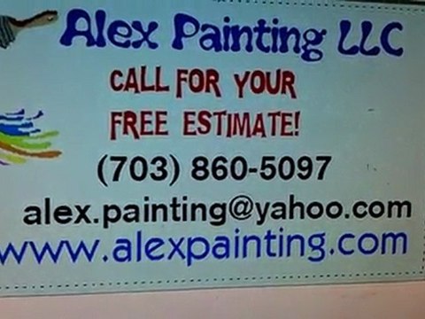 Great Falls VA House Painters 703-860-5097 AlexPainting.com Great Falls VA house Painting Great Falls VA Residential Painters