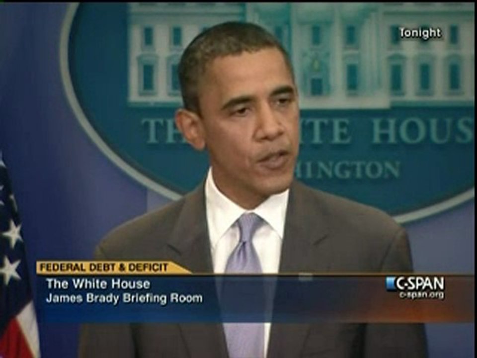 Obama et leaders du Congrès US annoncent leur accord sur la dette