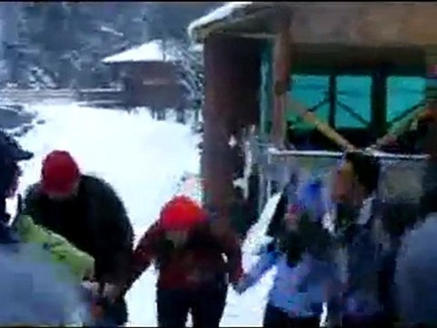 kar üstünde horon boyle oynanır