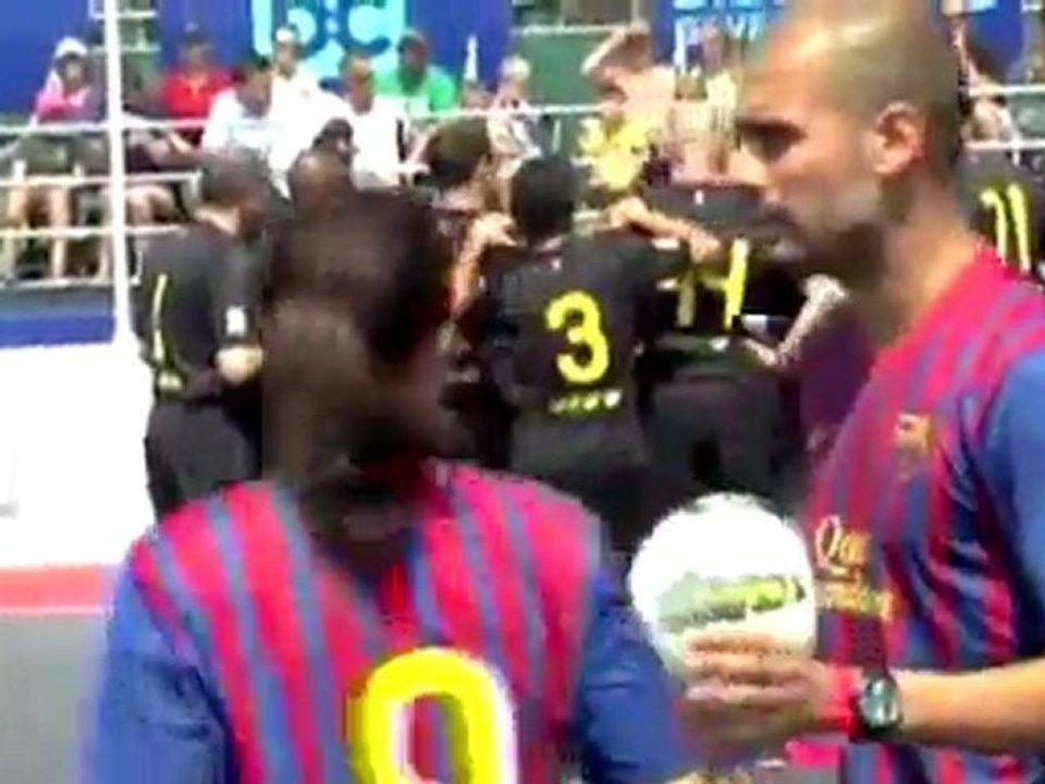 Guardiola, Kobe Bryant et Mia Hamm réunis !