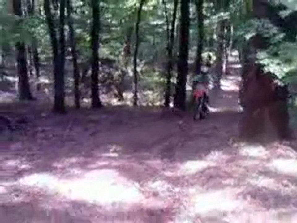 xp6 ktm monter dans les bois