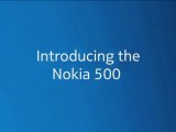 ‪Meet the Nokia 500‬‏