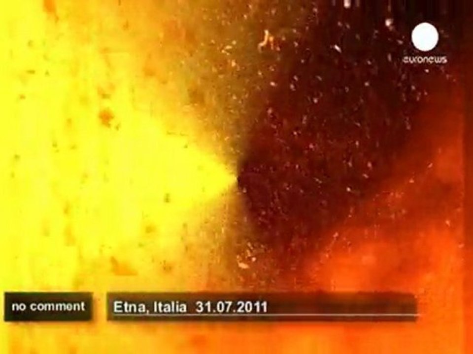 Italy's Mount Etna erupts for the eighth... - no comment