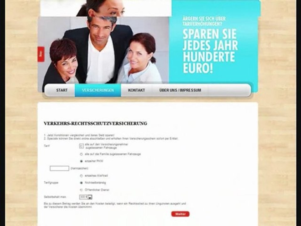 Verkehrsrechtsschutz, einzelner pkw