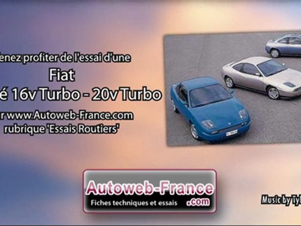 Essai Fiat Coupé 16v Turbo - 20v Turbo - Autoweb-France