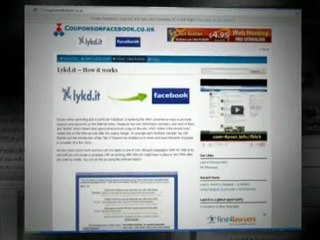 create your coupons using facebook