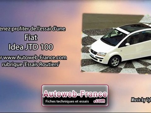 Essai Fiat Idea JTD 100 - Autoweb-France