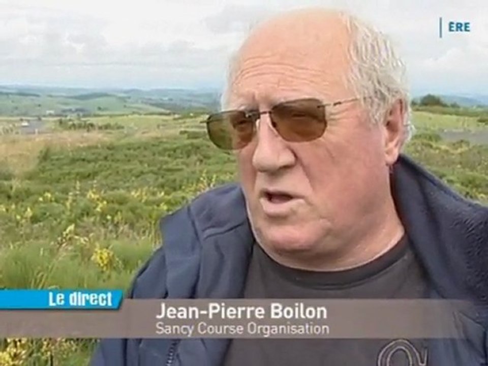 Patrick Bourguignon, pilote de course (Mont-Dore)