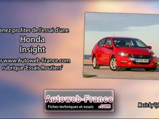Essai Honda Insight - Autoweb-France