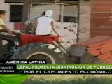 CEPAL proyecta disminución de pobreza en Latinoamérica
