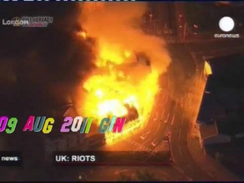 Emeutes L'Angleterre s'enflamme [NWS] EUR 090811