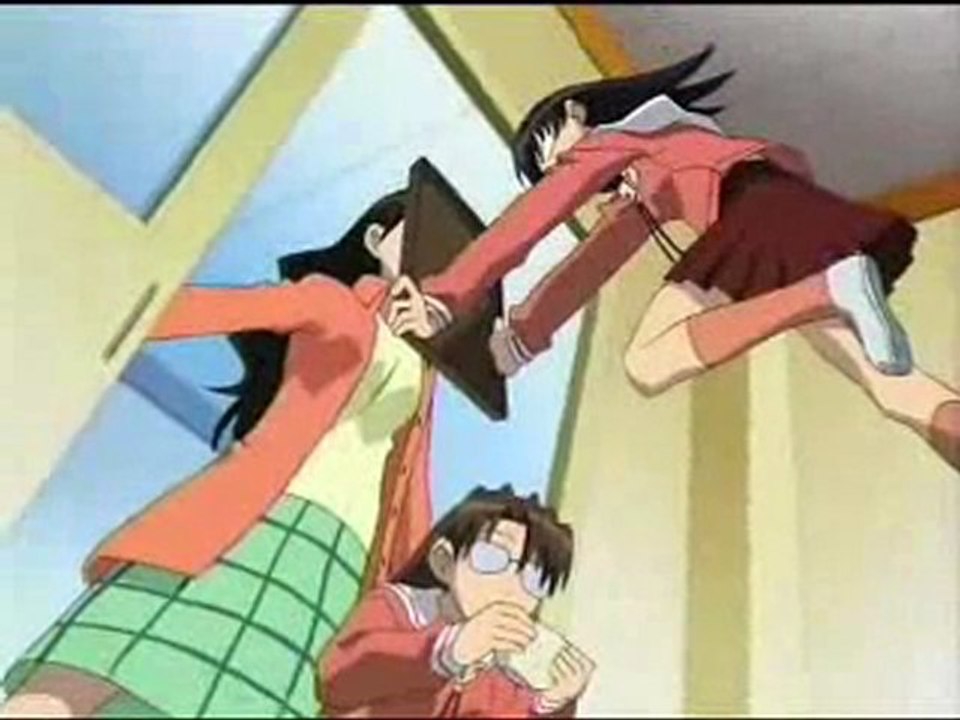 Azumanga Daioh - Tomo Hits Teacher