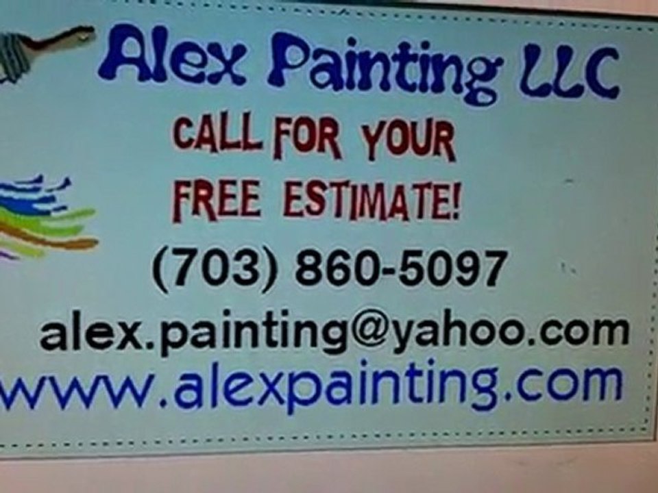 Sterling VA Painters www.AlexPainting.com 703-860-5097 House Painters in STerling  VA
