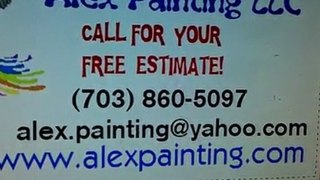 www.AlexPainting.com 703-860-5097 Great Falls VA residential Painters & residential house painting
