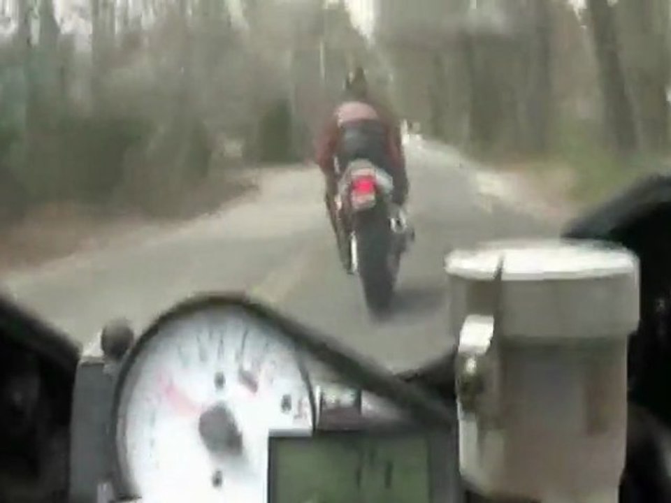 Motorcycle Wheelie Crash Fail
