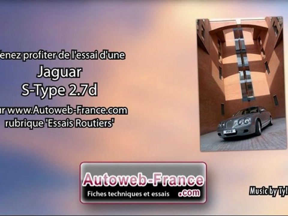 Essai Jaguar S-Type 2.7d - Autoweb-France