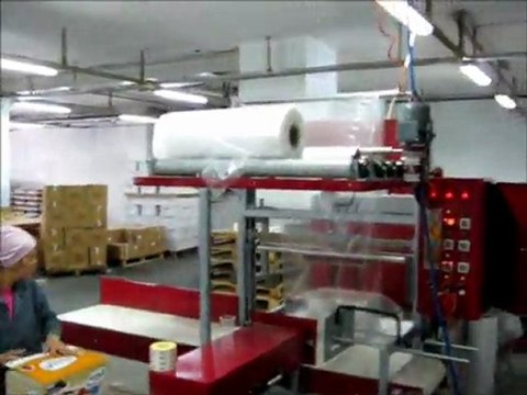 yandan beslemeli tam otomatik shrink amabalaj makinesi yandan besleme shrink makinesi