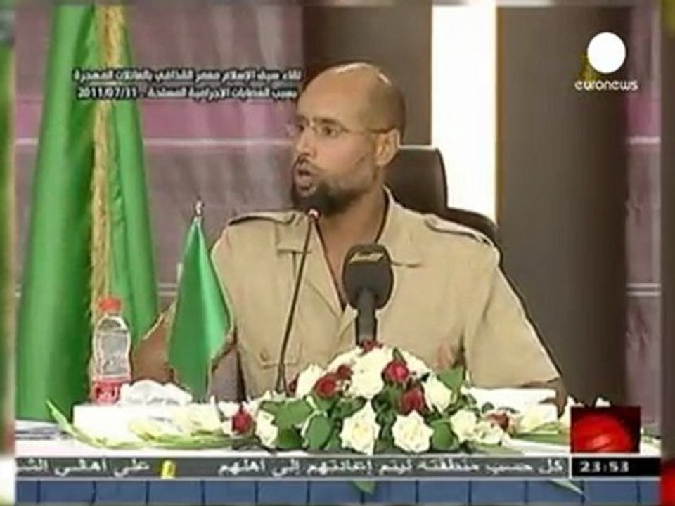 Seyfülislam Kaddafi: "Kanımızın son damlasına kadar...