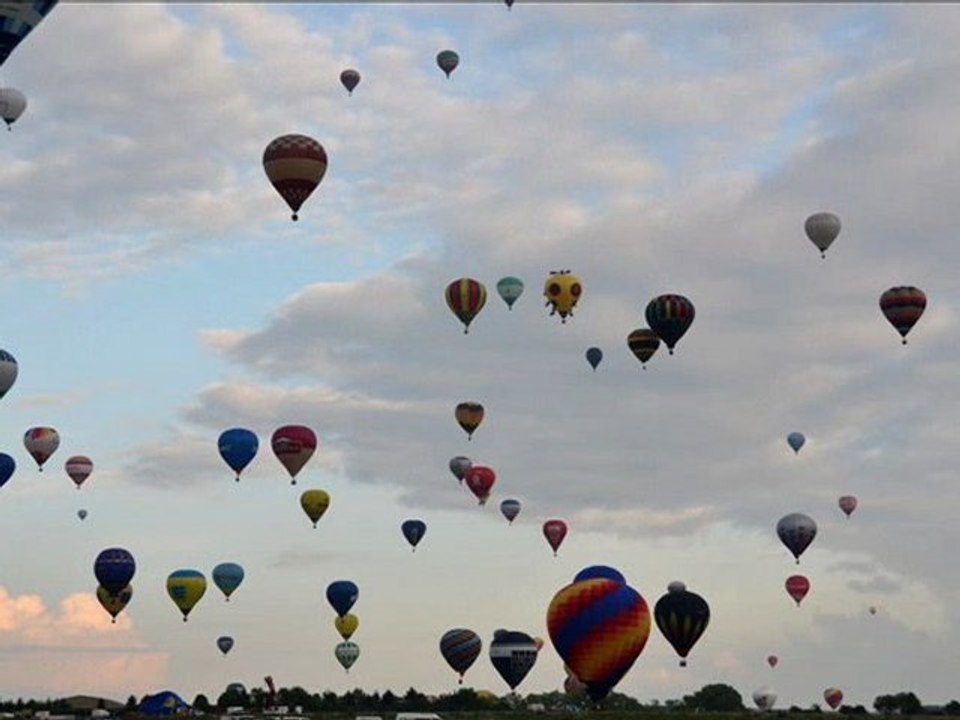 Mondial Air Ballons 2011à Chambley