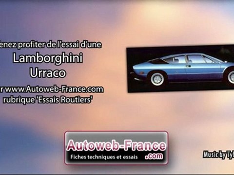 Essai Lamborghini Urraco - Autoweb-France