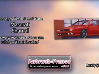 Essai Maserati Shamal - Autoweb-France