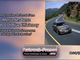 Essai Mercedes Benz C200 CDI Blue Efficiency - Autoweb-France